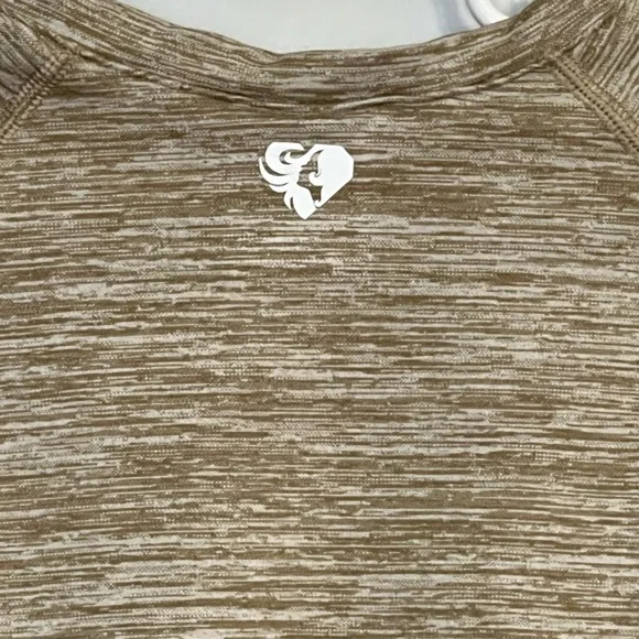 Women's Best long-sleeve, cropped workout top Size S - Picture 4 of 7